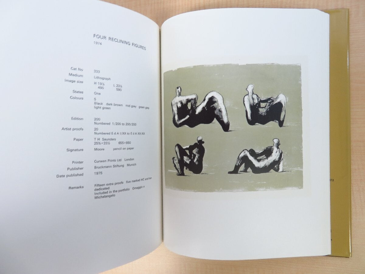 Henry Moore: Catalogue Of Graphic Work (3-Volume Set) 1973-1980