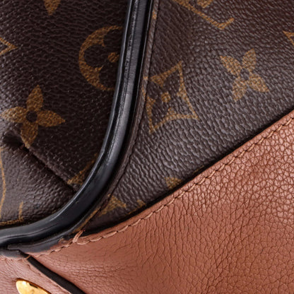 Louis Vuitton Kimono Handbag Monogram Canvas And Leather Mm