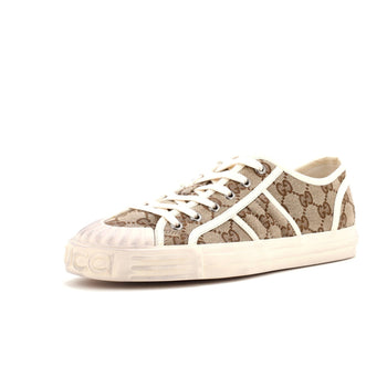 Gucci Men'S Julio Low-Top Sneakers Gg Canvas