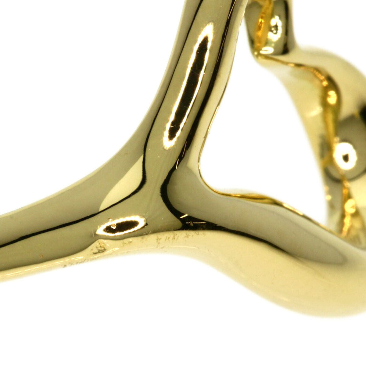 Tiffany&Co.   Ring Open Heart K18 Yellow Gold