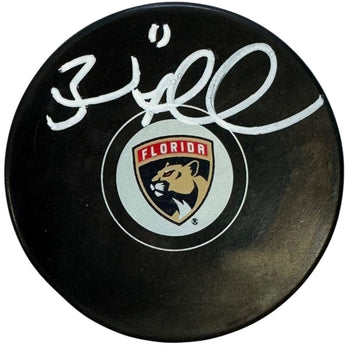 Brad Marchand Autographed Official Panthers Puck