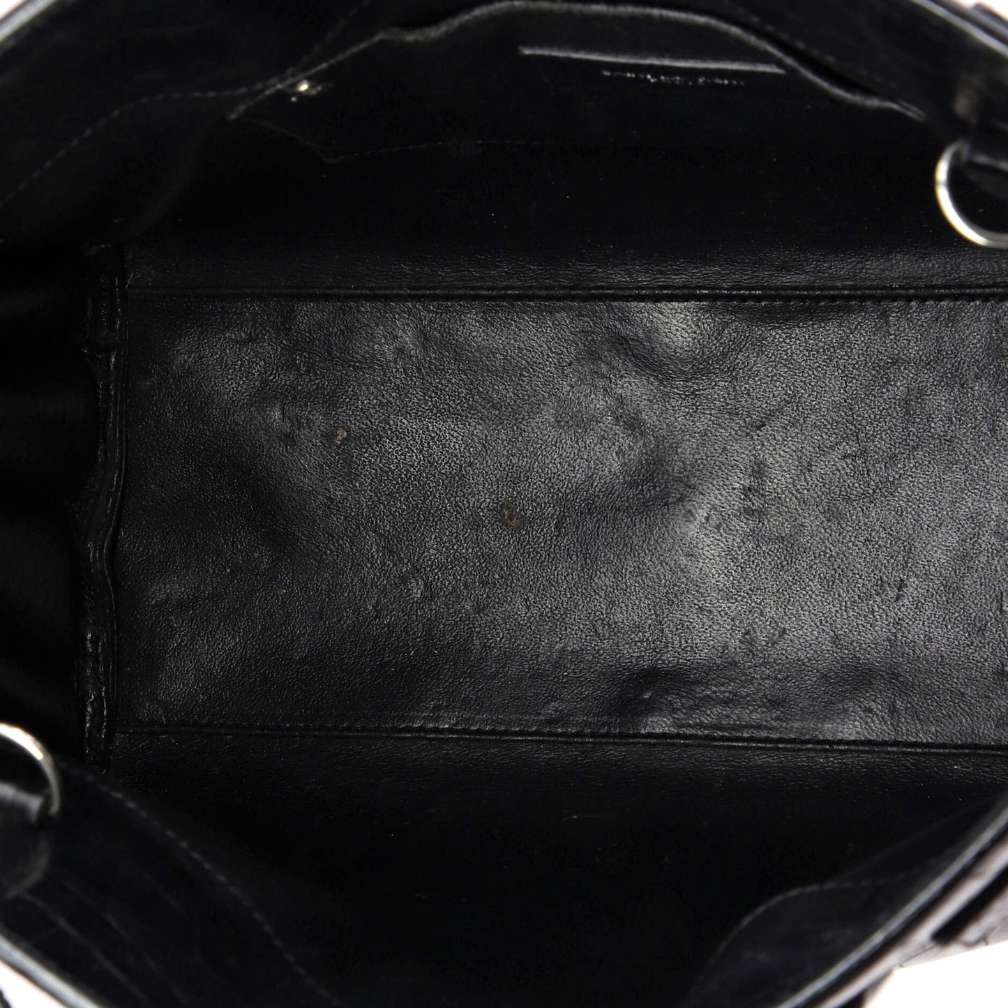 Saint Laurent Sac De Jour Nm Bag Crocodile Embossed Leather Baby