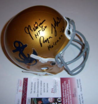 Joe Bellino,Roger Staubach Navy Heisman Jsa/Coa