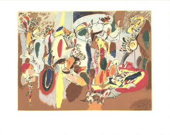 Arshile Gorky The Liver Is The Cock'S Comb 