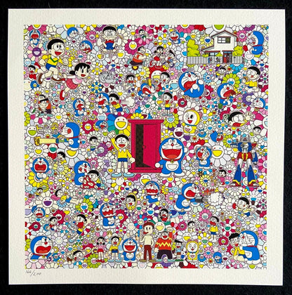 Takashi Murakami Lithograph Mori Art-Museum Coa Limited Edition