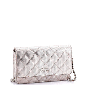 Chanel Wallet On Chain Pixel Effect Quilted Calfskin