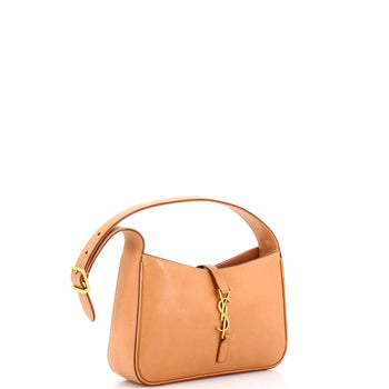 Saint Laurent Le 5 A 7 Hobo Leather Small