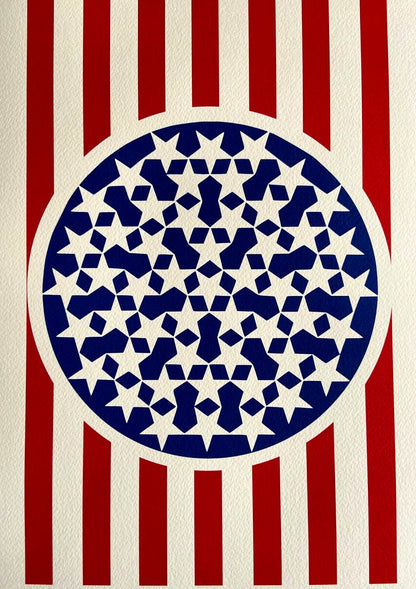 Robert Indiana Lithograph Guggenheim Museum Coa Numbered By Hand - Jasper Johns