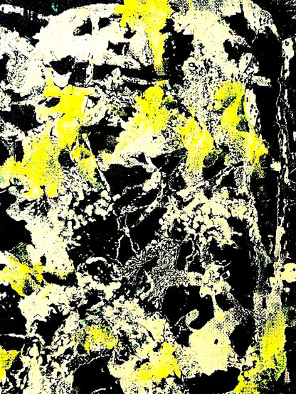 Jackson Pollock Action Painting Coa Signed Numbered By Hand. Eduardo Chillida