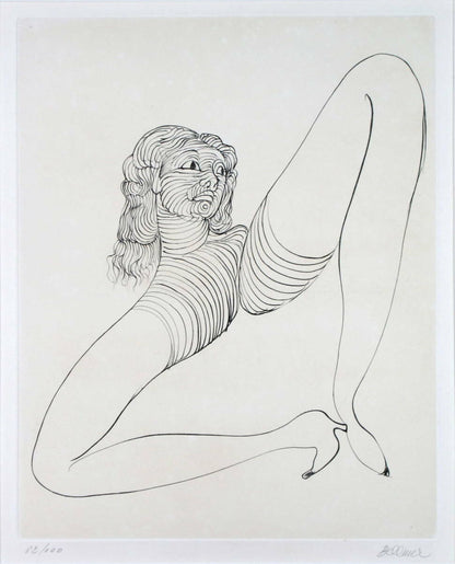 Hans Bellmer Original Etching Pencil Signed