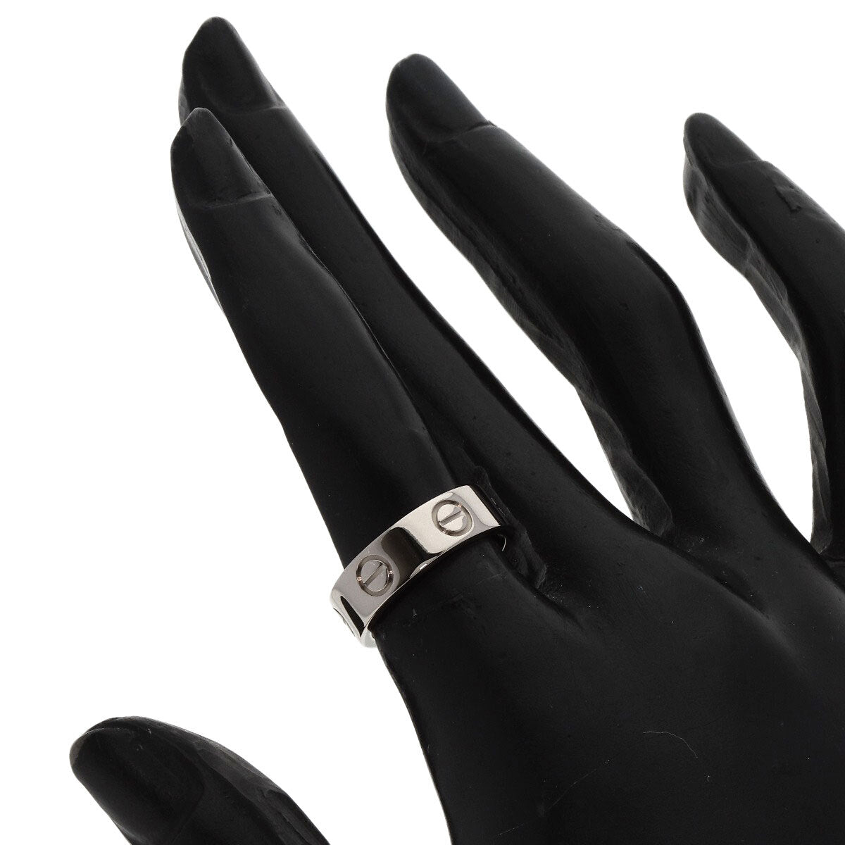Cartier   Ring Love Ring #49 K18 White Gold