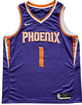Devin Booker Autographed Phoenix Swingman Nike Jersey (Beckett)