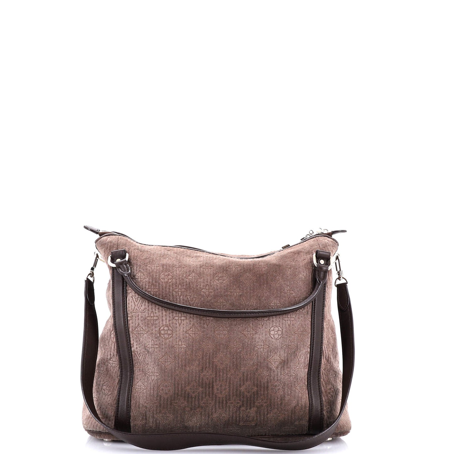 Louis Vuitton Antheia Ixia Handbag Suede Mm