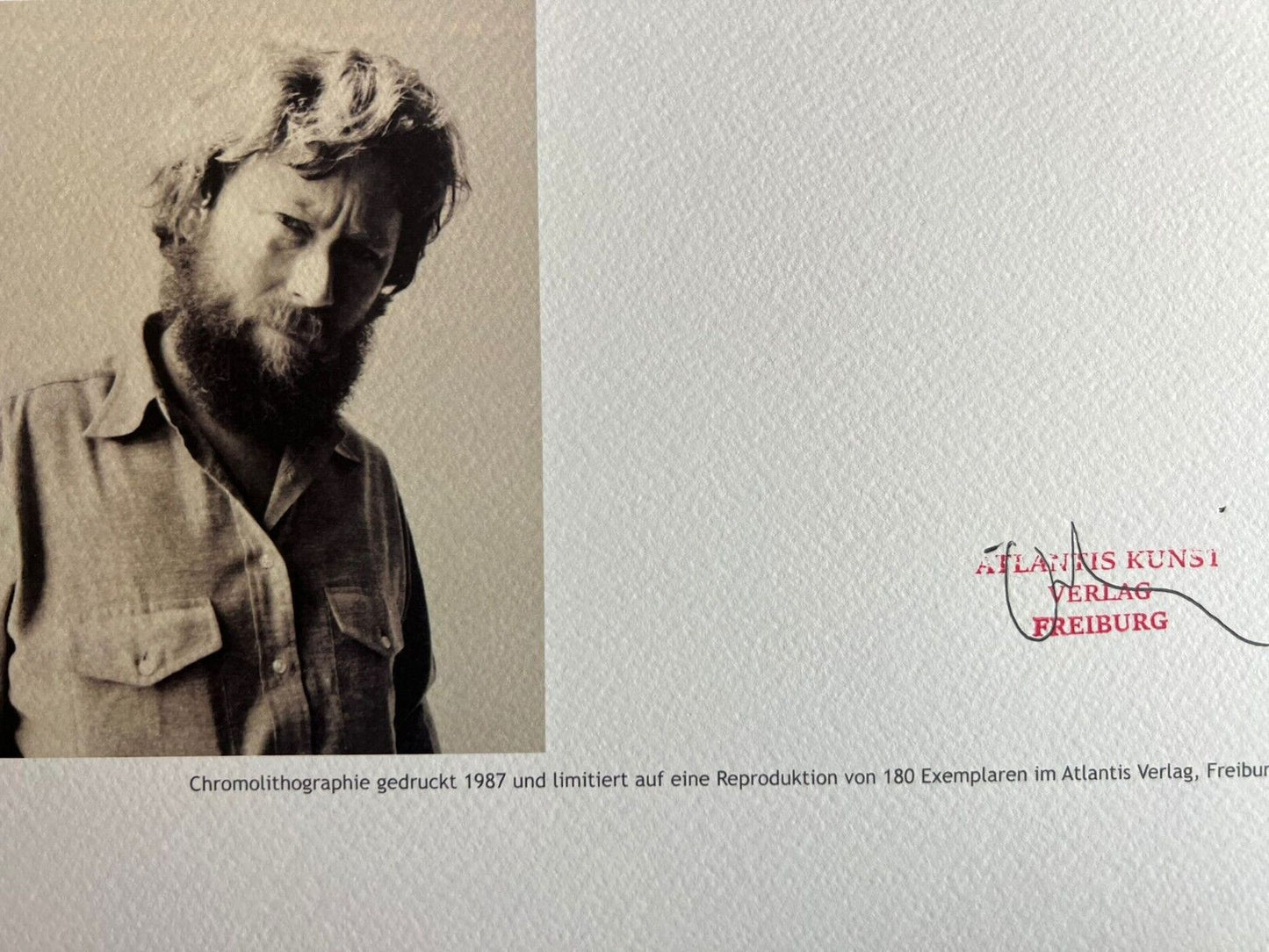 Donald Judd Lithograph Coa Signed Op Numbered Stamped 180 Exe