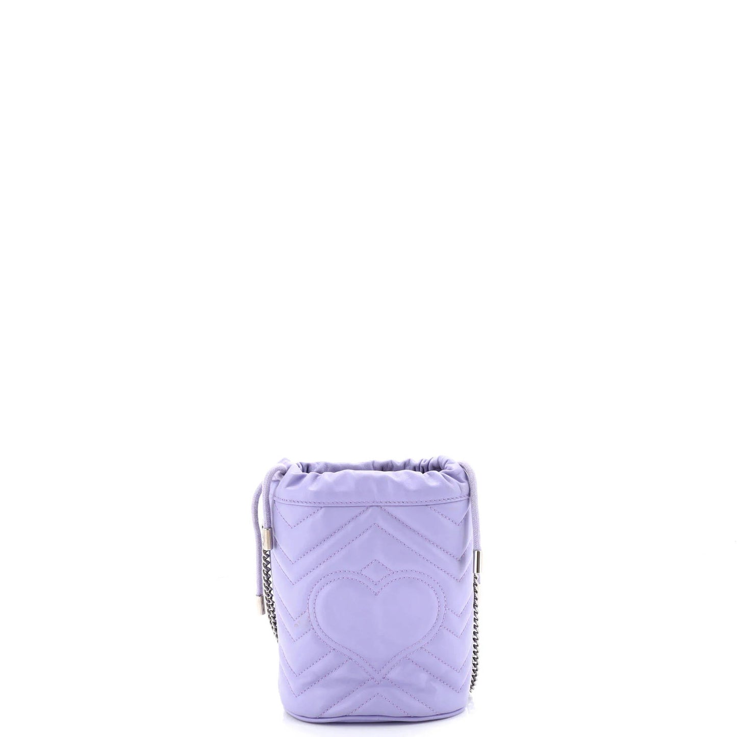 Gucci Gg Marmont Bucket Bag Matelasse Leather Mini