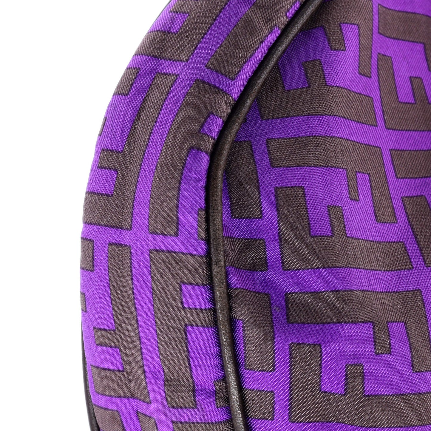 Fendi Flap Hobo Zucca Canvas Small