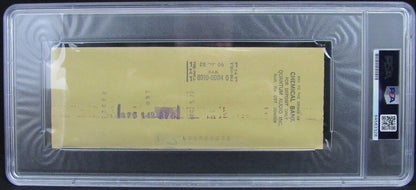 Joe Frazier Boxing Champ Signed/Autographed 1977 Bank Check Psa/Dna 167505