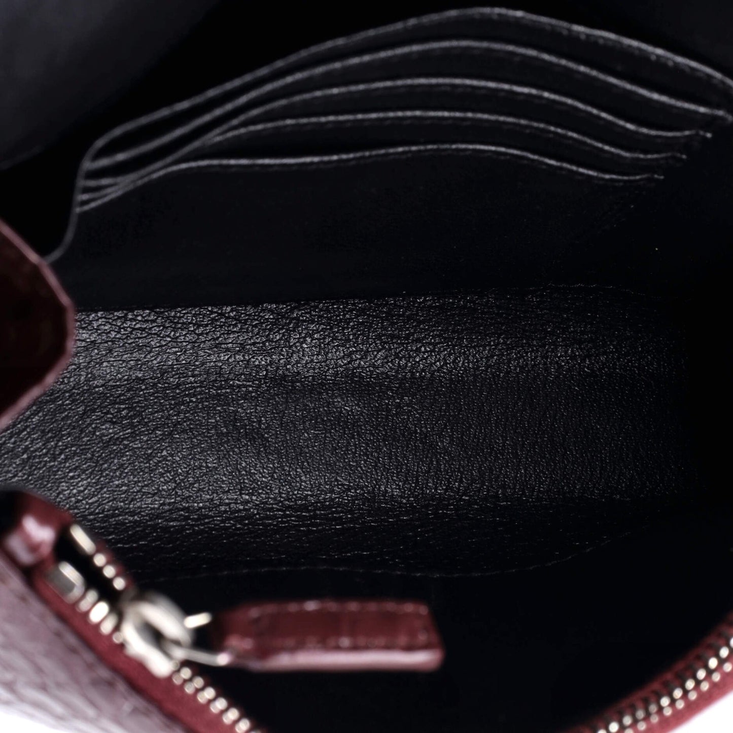 Saint Laurent Classic Monogram Kate Belt Bag Crocodile Embossed Leather