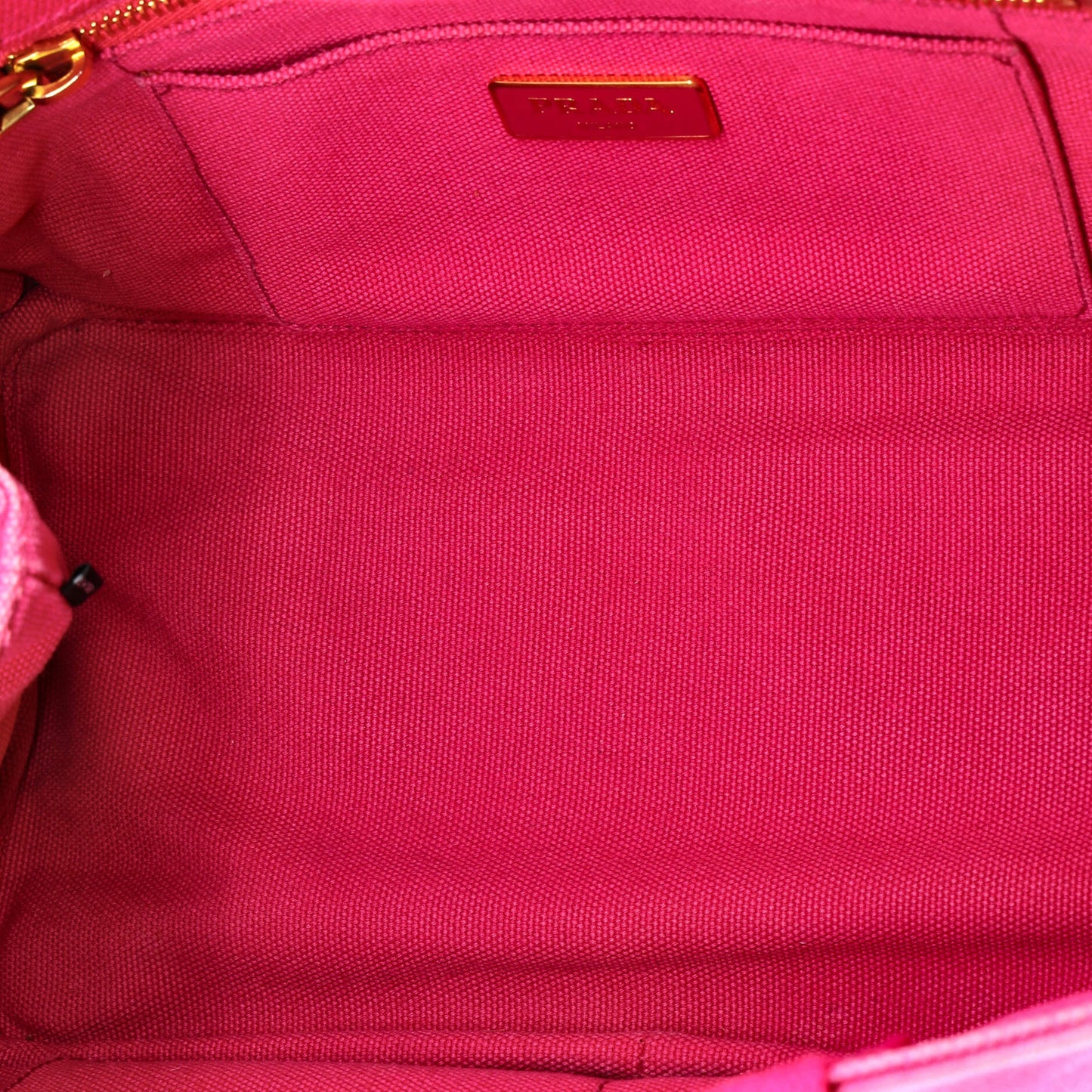 Prada Canapa Tote Canvas Mini