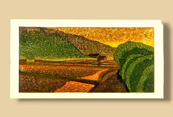 1989 woodblock print 