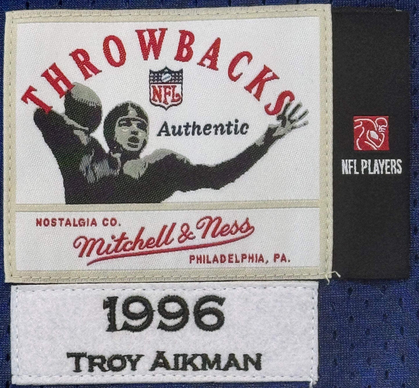 Troy Aikman Autographed Cowboys Authentic Mitchell & Ness Jersey (Fanatics)