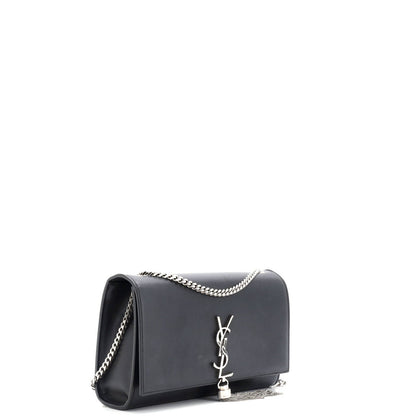 Saint Laurent Classic Monogram Tassel Crossbody Bag Leather Medium