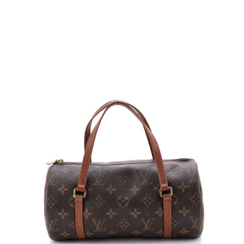 Louis Vuitton Papillon Handbag Monogram Canvas 26