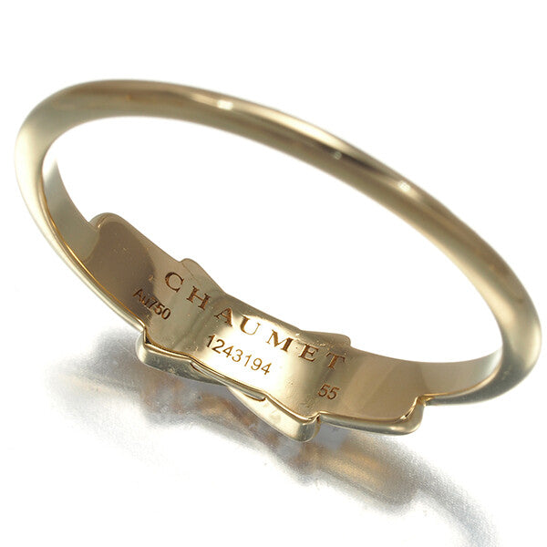 Chaumet Ring Diamond Jeux De Liens Eu55 18K 750 Yellow Gold