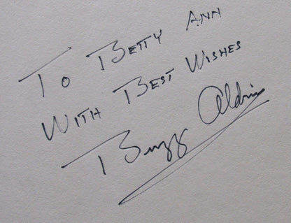 Buzz Aldrin Signed/Inscribed "Return To Earth" Book Psa/Dna 190228