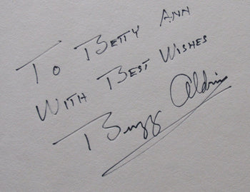 Buzz Aldrin Signed/Inscribed 