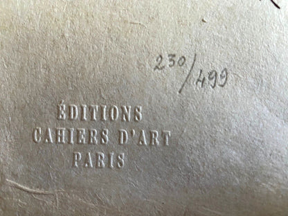 Henri Matisse Lithograph 1960 Coa Hand Signed Hand Numbered