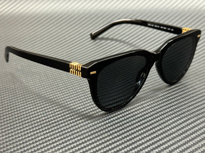 MIU MIU MU 12ZS 16K5S0 Black Grey Women's 56 mm