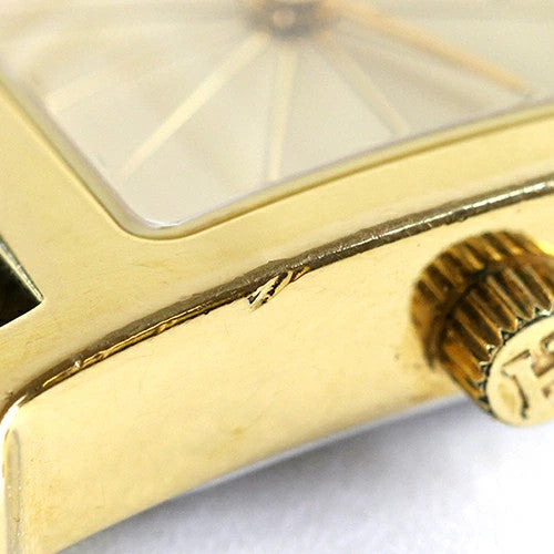 Hermes H Watch Hh1.201 Gp Quartz