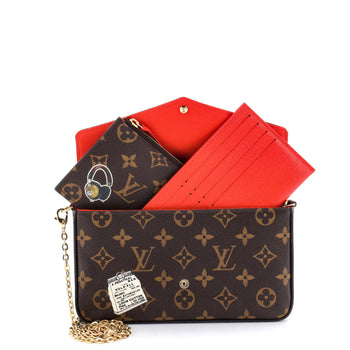Louis Vuitton Felicie Pochette Limited Edition Monogram Canvas