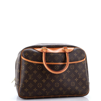 Louis Vuitton Deauville Handbag Monogram Canvas