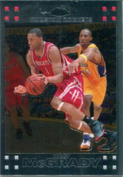 Tracy Mcgrady 2008 Topps Chrome W/Kobe Card