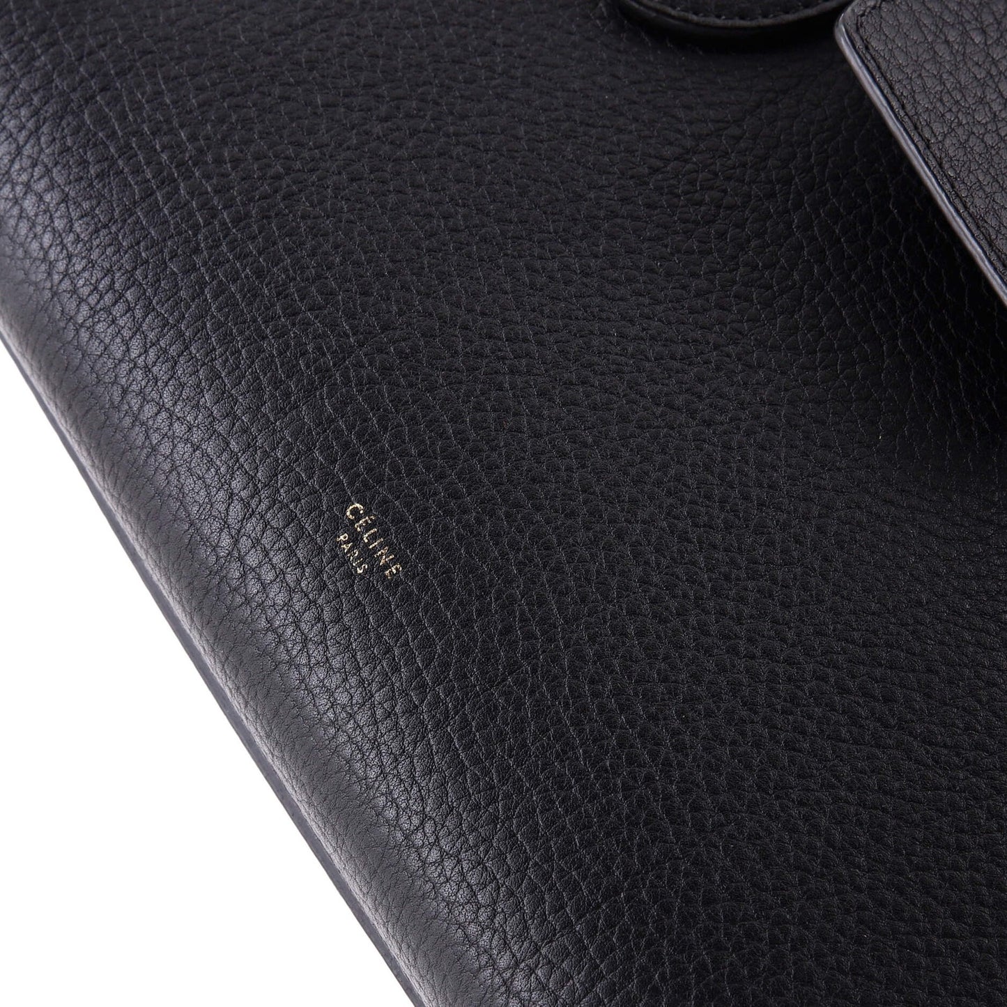 Celine Tie Knot Tote Grainy Leather Small