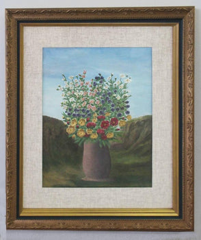Andre Bauchant (France 1873-1958) Original Oil Painting On Canvas Signed Framed