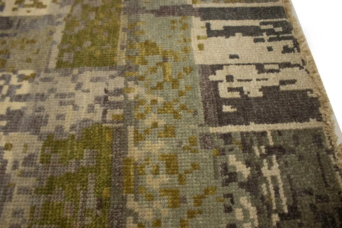 Contemporary Modern Rug Abstract Design Living &