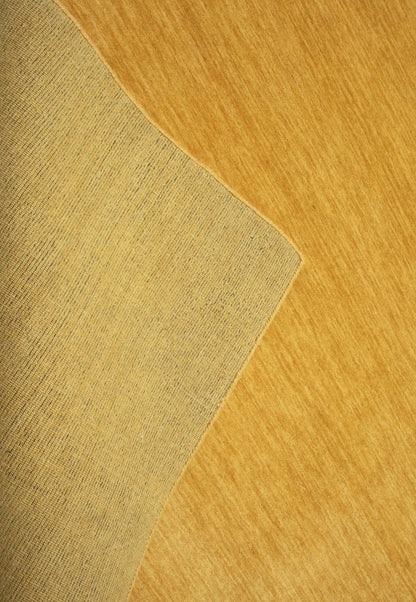Golden Peach Solid Design Hand-Loomed 8X10 Gabbeh