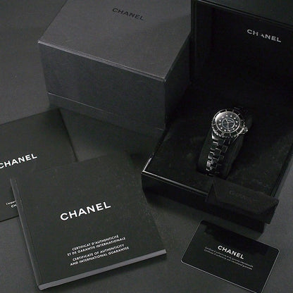 Chanel J12 33Mm 12P Genuine Index Diamond H1625