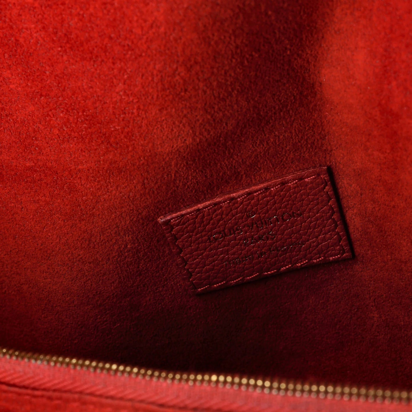 Leather Louis Vuitton Victoire Handbag Monogram Canvas and