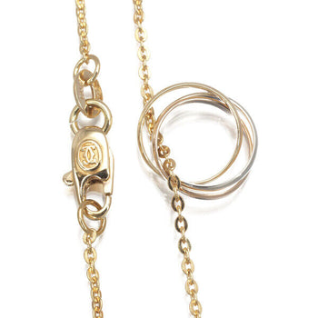 Cartier Necklace Trinity 3Color 18K 750 Yellow White Rose Gold