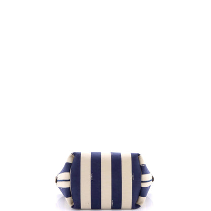 Fendi Reversible Roll Tote Zucca Canvas Medium