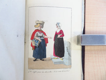 Costumes De La Hollande 19Th Dutch Folk Fashion Book Art Print C.G.Sulpke