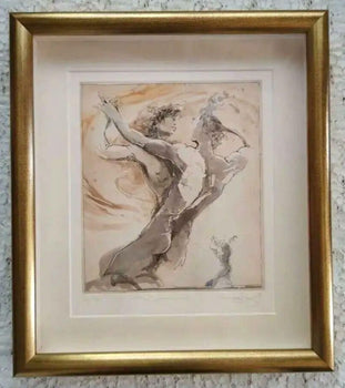 Jurgen Gorg 1995 Original Etching 