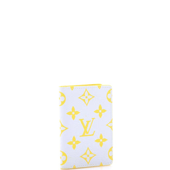 Louis Vuitton Pocket Organizer Monogram Glow Canvas