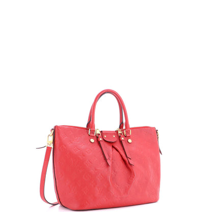 Louis Vuitton Mazarine Handbag Monogram Empreinte Leather Mm