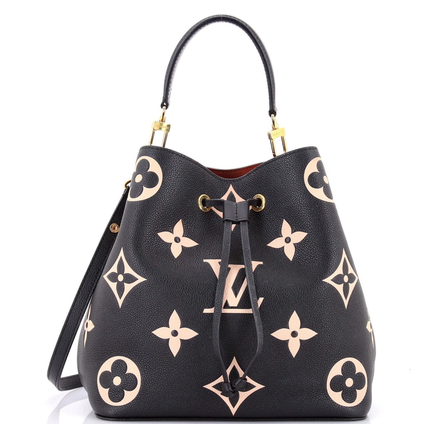 Louis Vuitton Neonoe Handbag Bicolor Monogram Empreinte Giant Mm