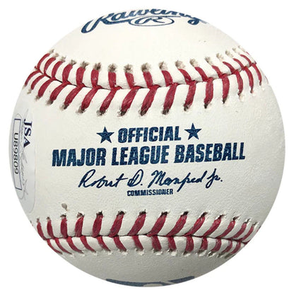 Don Larsen "Ws Pg 10-8-56, 1956 Ws Mvp" Autographed Baseball (Jsa)